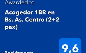 Acogedor 1BR en Bs. As. Centro (2+2 pax)